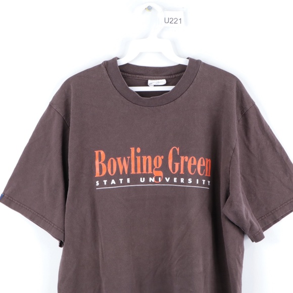 Vintage 90s Bowling Green State University T Shirt - Picture 2 of 9
